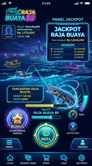 modal777 — layar beranda